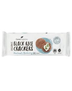 Black Rice Crackers  - 115g