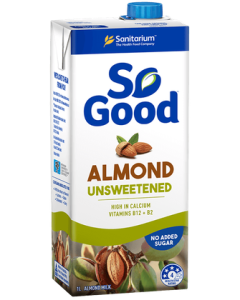 So Good - Almond Unsweetened - 1lt