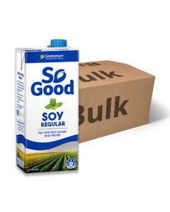 So Good - Soy Regular - Carton 12 x 1lt