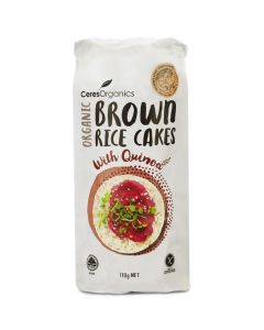 Brown Rice Cakes with Quinoa  - 110g