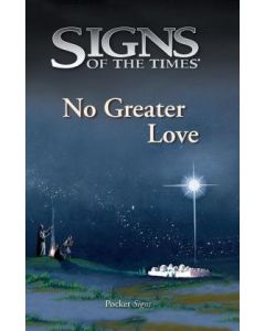 No Greater Love - Pocket Signs Tract (100 PACK)