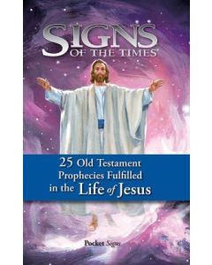 25 Old Testament Prophecies Fulfilled in the Life of Jesus - Pocket Signs Tract (100 PACK)