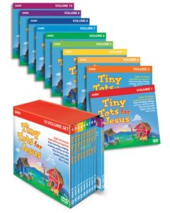 Tiny Tots for Jesus - 10-Volume DVD Set 