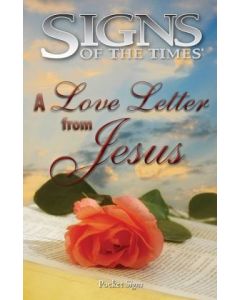 A Love Letter From Jesus - Pocket Signs Tract (SINGLE)