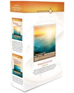 Devotional Boxed Gift Set (Christ Triumphant / Words to Live By)