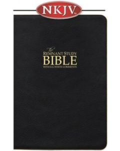 Remnant Study Bible (NKJV) Top-grain Leather: Black