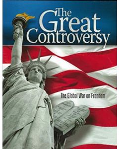 The Great Controversy Magabook (statue cover)