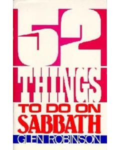 52 Things to Do on Sabbath