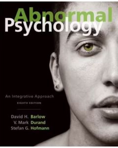 Abnornal Psychology - An Integrative Approach (8th ed) HC