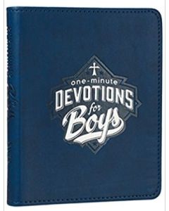 One-Minute Devotions for Boys (LuxLeather)