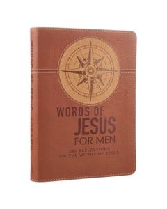 Words of Jesus for Men - Men's Devotional (Lux-leather)