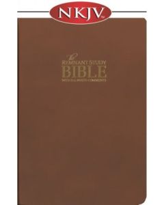 Remnant Study Bible (NKJV) Top-grain Leather: Brown