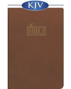 Remnant Study Bible (KJV) Top-grain Leather: Brown