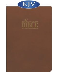 Remnant Study Bible (KJV) Thumb Indexed, Top-grain Leather: Brown