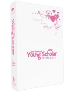 Young Scholar Study Bible (NKJV) Thumb Indexed, Leathersoft: White