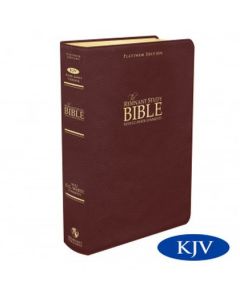 Platinum Remnant Study Bible (KJV) Top-grain Leather: Maroon