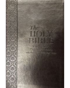 KJV Bible with Mark Finley Study Helps and Thumb Indexed - Black Cover