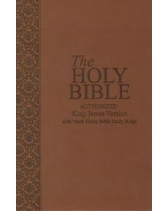 KJV Bible with Mark Finley Study Helps - Tan Cover