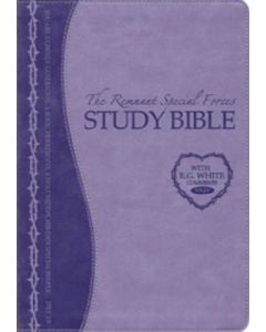 Remnant Study Bible (KJV) Leathersoft: Special Forces Lavender