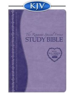 Remnant Study Bible (KJV) Thumb Indexed, Leathersoft: Special Forces Lavender