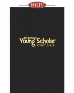 Young Scholar Study Bible (NKJV) Thumb Indexed, Top-grain Leather: Black