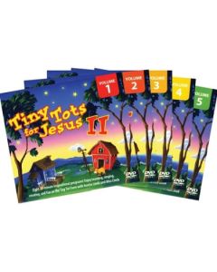 Tiny Tots for Jesus II - 5-Volume 10-DVD Set 