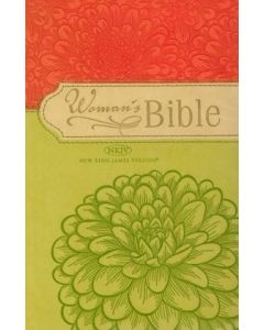 Woman's Bible (NKJV) - Orange & Green Cover