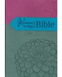 Woman's Bible (NKJV) - Pink & Grey Cover