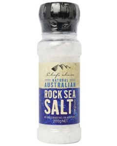 Salt Grinder - Natural Australian Rock Sea Salt  - 200g