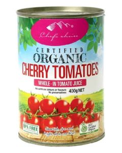 Cherry Tomatoes - Whole in Tomato Juice - 400g