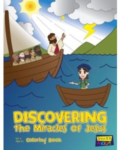 Discovering the Miracles of Jesus Colouring Book