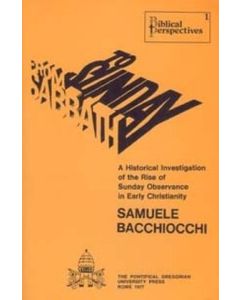 From Sabbath to Sunday (Bacchiocchi)