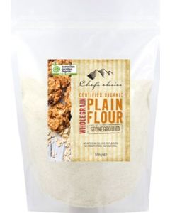 Wholegrain Plain Flour - Organic  - 500g