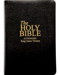 KJV The Holy Bible with Mark Finley Study Helps - Bonded Leather Black