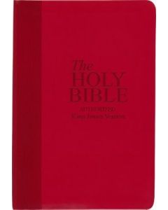 KJV The Holy Bible with Mark Finley Study Helps and Thumb Indexed - Red Cover