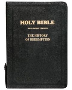 KJV Bible with The History of Redemption (Zipper)