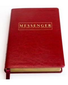 Messenger Study Bible (NKJV) - Cherry Red