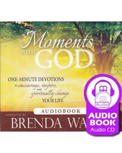 Moments With God - Audiobook (CD)