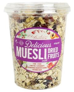 Delicious Muesli with Dried Fruits  - 450g