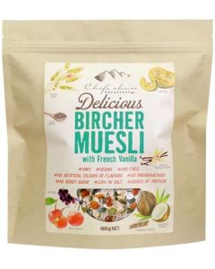 Delicious Bircher Muesli with French Vanilla  - 800g