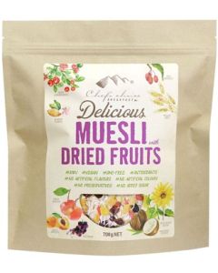 Delicious Muesli with Dried Fruits  - 800g