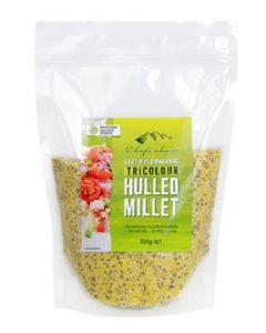 Millet Hulled - Tricolour - Organic - 500g