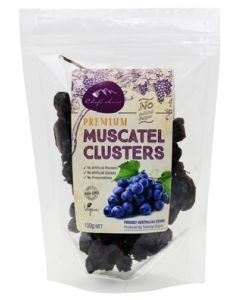 Muscatel Clusters - Natural  - 100g