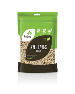 Rye Flakes Rolled - Organic  - 250g