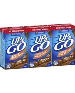 Up & Go - Choc Ice - No Added Sugar - 3 x 250ml 