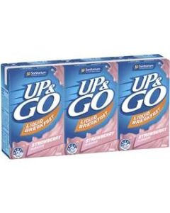 Up & Go - Strawberry - 3 x 250ml 