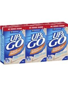 Up & Go - Vanilla Ice - No Added Sugar - 3 x 250ml 