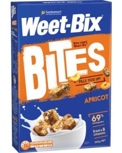 Weet-Bix Bites - Apricot - 510g