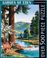 The Garden of Eden - 513 Piece Jigsaw Puzzle