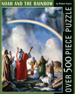 Noah and the Rainbow - 513 Piece Jigsaw Puzzle